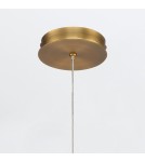 Quintiesse Lampa wisząca Cumberland - 1 źródło światła - Szczotkowane złoto QN-CUMBERLAND-1P-BG Quintiesse Lampa wisząca Cumberland - 1 źródło światła - Szczotkowane złoto QN-CUMBERLAND-1P-BG