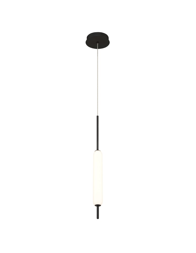 Quintiesse Lampa wisząca Cumberland - 1 źródło światła - Matowa czerń QN-CUMBERLAND-1P-BK