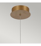 Quintiesse Lampa wisząca Demark - Szczotkowane złoto QN-DEMARK-1P-BG Quintiesse Lampa wisząca Demark - Szczotkowane złoto QN-DEMARK-1P-BG