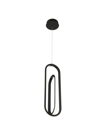 Quintiesse Lampa wisząca Demark - Matowa czerń QN-DEMARK-1P-BK - produkt 2
