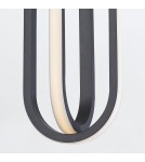 Lampy wiszące - Quintiesse Lampa wisząca Demark - Matowa czerń Elstead Lighting QN-DEMARK-1P-BK - product 4