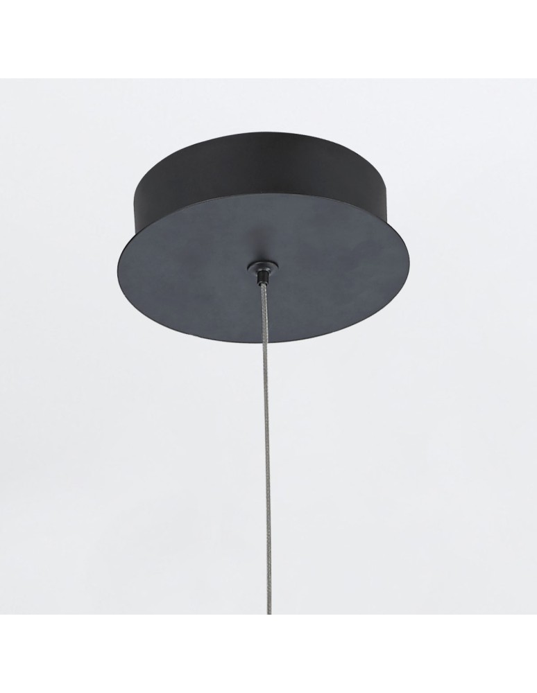 Quintiesse Lampa wisząca Demark - Matowa czerń Elstead Lighting QN-DEMARK-1P-BK