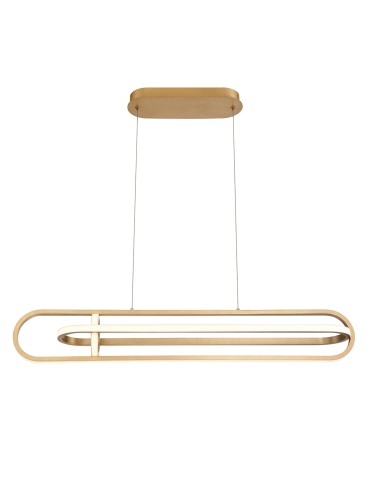 Quintiesse Lampa wyspowa Demark - Szczotkowane złoto QN-DEMARK-LP-BG - produkt 2