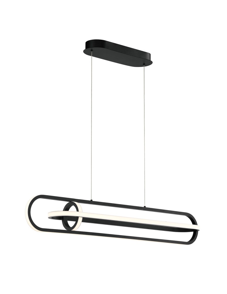 Quintiesse Lampa wyspowa Demark - Matowa czerń QN-DEMARK-LP-BK Quintiesse Lampa wyspowa Demark - Matowa czerń QN-DEMARK-LP-BK