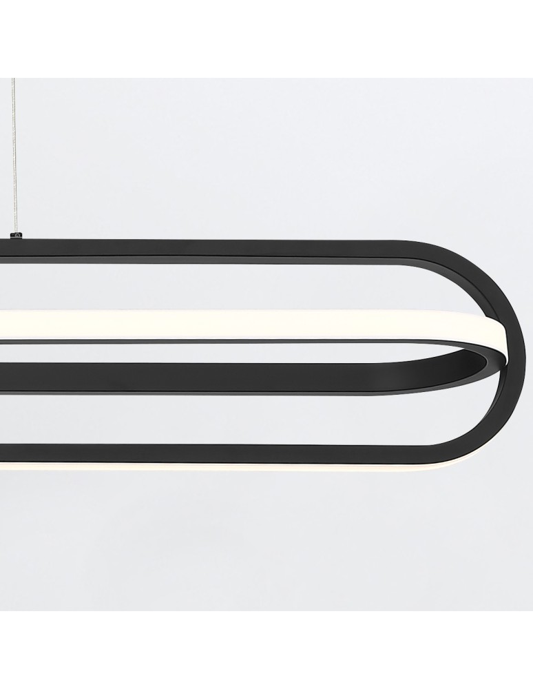 Quintiesse Lampa wyspowa Demark - Matowa czerń QN-DEMARK-LP-BK Quintiesse Lampa wyspowa Demark - Matowa czerń QN-DEMARK-LP-BK