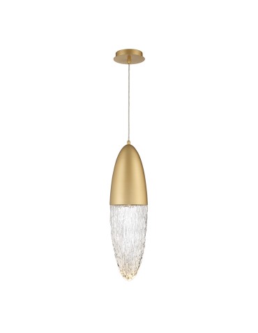 Quintiesse Lampa wisząca Ecrou - Szczotkowane złoto QN-ECROU-1P-BG - produkt 2