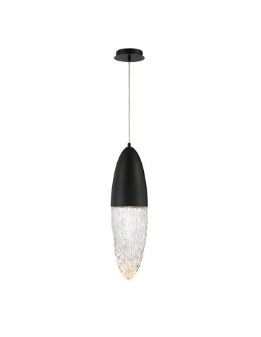 Quintiesse Lampa wisząca Ecrou - Matowa czerń Elstead Lighting QN-ECROU-1P-BK - product 2