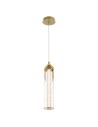 Quintiesse Lampa wisząca Espada - Szczotkowane złoto QN-ESPADA-1P-BG