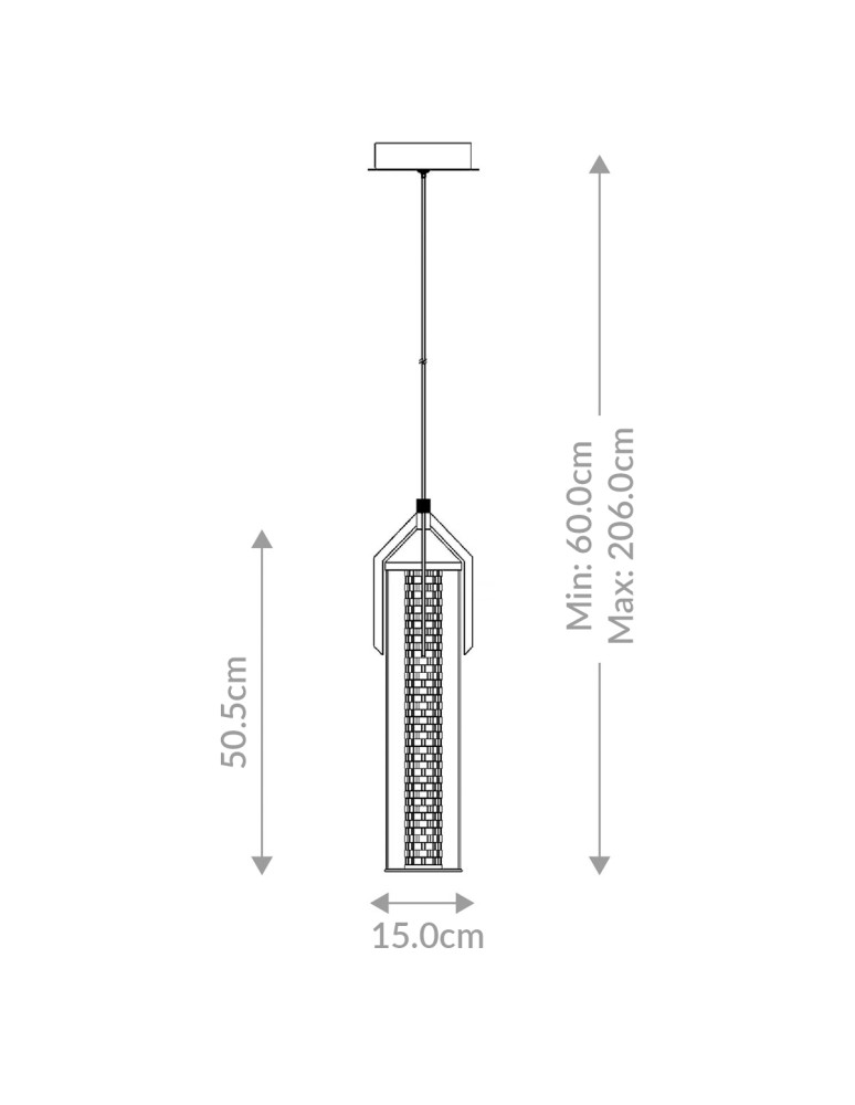 Quintiesse Lampa wisząca Espada - Polerowany chrom QN-ESPADA-1P-PC Quintiesse Lampa wisząca Espada - Polerowany chrom QN-ESPADA-1P-PC