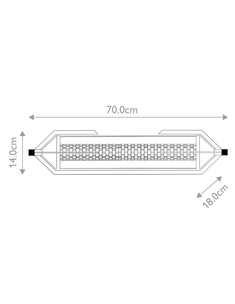 Quintiesse Kinkiet Espada - Szczotkowane złoto IP44 Elstead Lighting QN-ESPADA-2W-BG