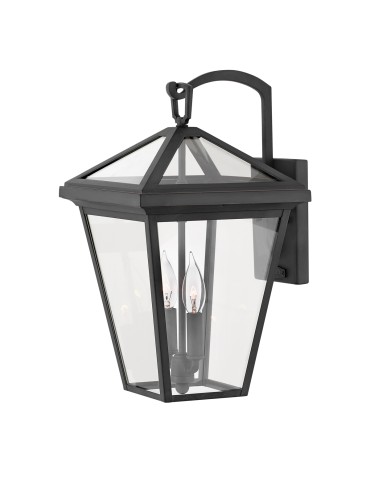 Quintiesse Średnia latarnia naścienna Alford Place - 2 źródła światła IP44 Elstead Lighting QN-ALFORD-PLACE2-M-MB