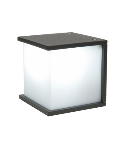 Lutec BOX CUBE Ścienna 1xE27 Antracyt 5184601118