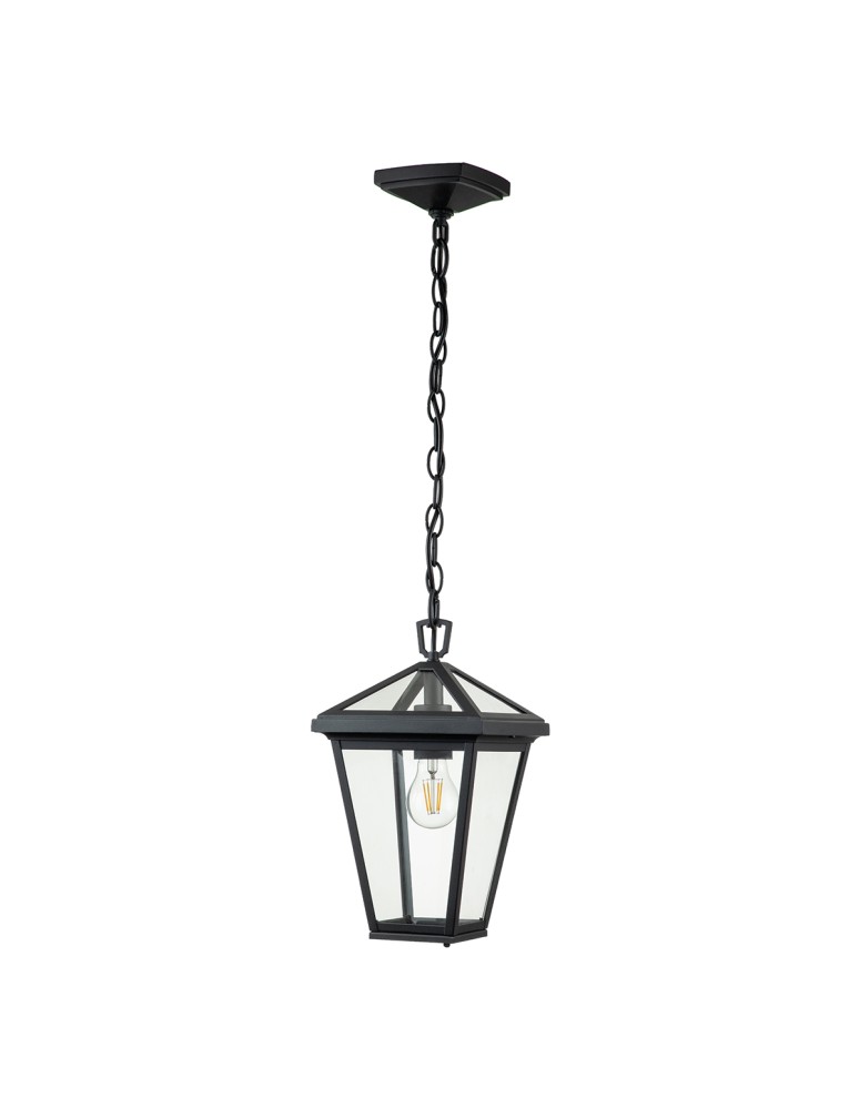 Quintiesse Mała latarnia wisząca Alford Place - 1 źródło światła IP44 Elstead Lighting QN-ALFORD-PLACE8-S-MB Quintiesse Mała latarnia wisząca Alford Place - 1 źródło światła IP44 Elstead Lighting QN-ALFORD-PLACE8-S-MB