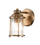 Kinkiety łazienkowe - Quintiesse Kinkiet Ashland Bay - 1 źródło światła - Naturalny mosiądz IP44 Elstead Lighting QN-ASHLANDBAY1-NBR-BATH - product 1