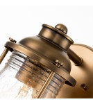 Kinkiety łazienkowe - Quintiesse Kinkiet Ashland Bay - 1 źródło światła - Naturalny mosiądz IP44 Elstead Lighting QN-ASHLANDBAY1-NBR-BATH - product 3