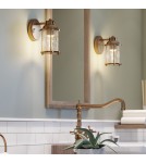 Kinkiety łazienkowe - Quintiesse Kinkiet Ashland Bay - 1 źródło światła - Naturalny mosiądz IP44 Elstead Lighting QN-ASHLANDBAY1-NBR-BATH - product 5