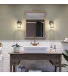 Kinkiety łazienkowe - Quintiesse Kinkiet Ashland Bay - 1 źródło światła - Naturalny mosiądz IP44 Elstead Lighting QN-ASHLANDBAY1-NBR-BATH - product 7