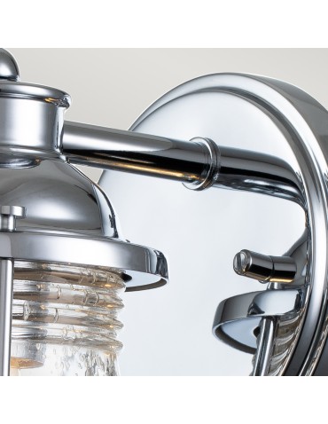 Quintiesse Kinkiet Ashland Bay - 1 źródło światła - Polerowany chrom IP44 Elstead Lighting QN-ASHLANDBAY1-PC-BATH - produkt 2