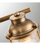 Kinkiety łazienkowe - Quintiesse Kinkiet Ashland Bay - 3 źródła światła - Naturalny mosiądz IP44 Elstead Lighting QN-ASHLANDBAY3-NBR-BATH - product 4