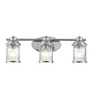 Kinkiety łazienkowe - Quintiesse Kinkiet Ashland Bay - 3 źródła światła - Polerowany chrom IP44 Elstead Lighting QN-ASHLANDBAY3-PC-BATH - product 1