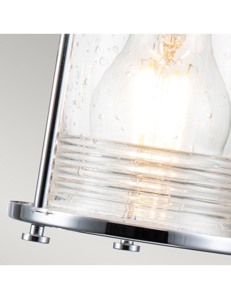 Quintiesse Kinkiet Ashland Bay - 3 źródła światła - Polerowany chrom IP44 Elstead Lighting QN-ASHLANDBAY3-PC-BATH