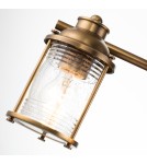 Kinkiety łazienkowe - Quintiesse Kinkiet Ashland Bay - 4 źródła światła - Naturalny mosiądz IP44 Elstead Lighting QN-ASHLANDBAY4-NBR-BATH - product 3