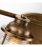 Kinkiety łazienkowe - Quintiesse Kinkiet Ashland Bay - 4 źródła światła - Naturalny mosiądz IP44 Elstead Lighting QN-ASHLANDBAY4-NBR-BATH - product 4