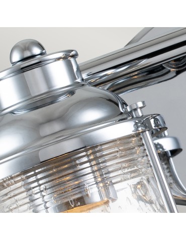 Quintiesse Kinkiet Ashland Bay - 4 źródła światła - Polerowany chrom IP44 Elstead Lighting QN-ASHLANDBAY4-PC-BATH - produkt 2