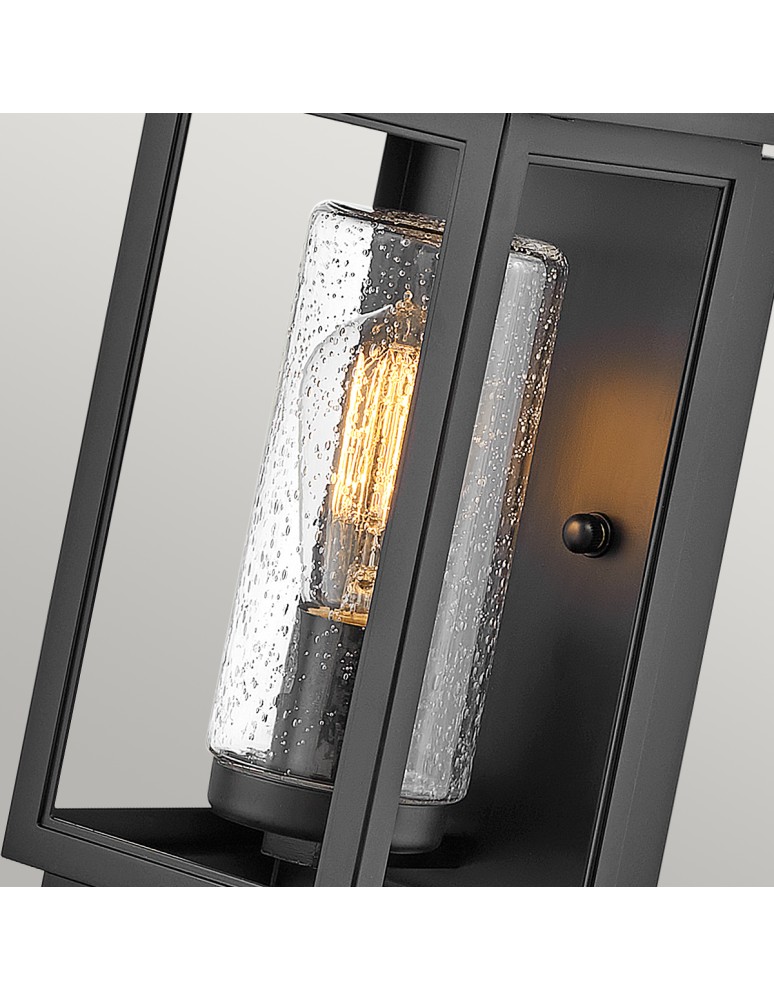 Quintiesse Mała latarnia naścienna Atwater - 1 źródło światła - Czarna IP44 Elstead Lighting QN-ATWATER-S-BK Quintiesse Mała latarnia naścienna Atwater - 1 źródło światła - Czarna IP44 Elstead Lighting QN-ATWATER-S-BK