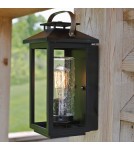 Quintiesse Mała latarnia naścienna Atwater - 1 źródło światła - Czarna IP44 Elstead Lighting QN-ATWATER-S-BK Quintiesse Mała latarnia naścienna Atwater - 1 źródło światła - Czarna IP44 Elstead Lighting QN-ATWATER-S-BK
