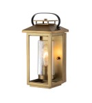 Quintiesse Mała latarnia naścienna Atwater - 1 źródło światła - Postarzany mosiądz IP44 Elstead Lighting QN-ATWATER-S-PD Quintiesse Mała latarnia naścienna Atwater - 1 źródło światła - Postarzany mosiądz IP44 Elstead Lighting QN-ATWATER-S-PD