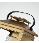 Quintiesse Mała latarnia naścienna Atwater - 1 źródło światła - Postarzany mosiądz IP44 Elstead Lighting QN-ATWATER-S-PD Quintiesse Mała latarnia naścienna Atwater - 1 źródło światła - Postarzany mosiądz IP44 Elstead Lighting QN-ATWATER-S-PD