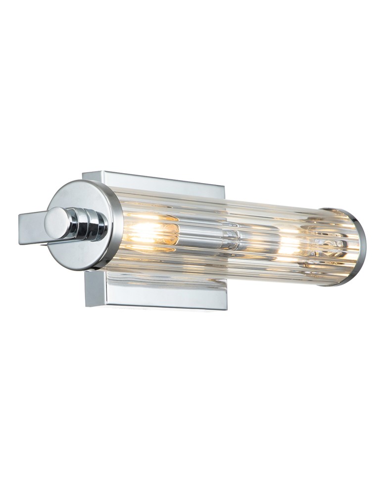 Quintiesse Kinkiet Azores - 2 źródła światła - Polerowany chrom IP44 Elstead Lighting QN-AZORES2-PC