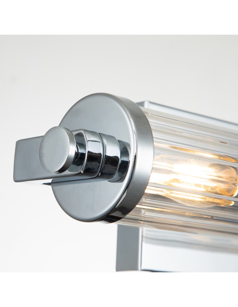 Quintiesse Kinkiet Azores - 2 źródła światła - Polerowany chrom IP44 Elstead Lighting QN-AZORES2-PC Quintiesse Kinkiet Azores - 2 źródła światła - Polerowany chrom IP44 Elstead Lighting QN-AZORES2-PC