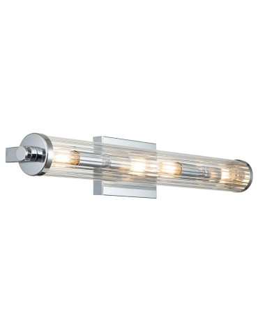 Quintiesse Kinkiet Azores - 4 źródła światła - Polerowany chrom IP44 Elstead Lighting QN-AZORES4-PC