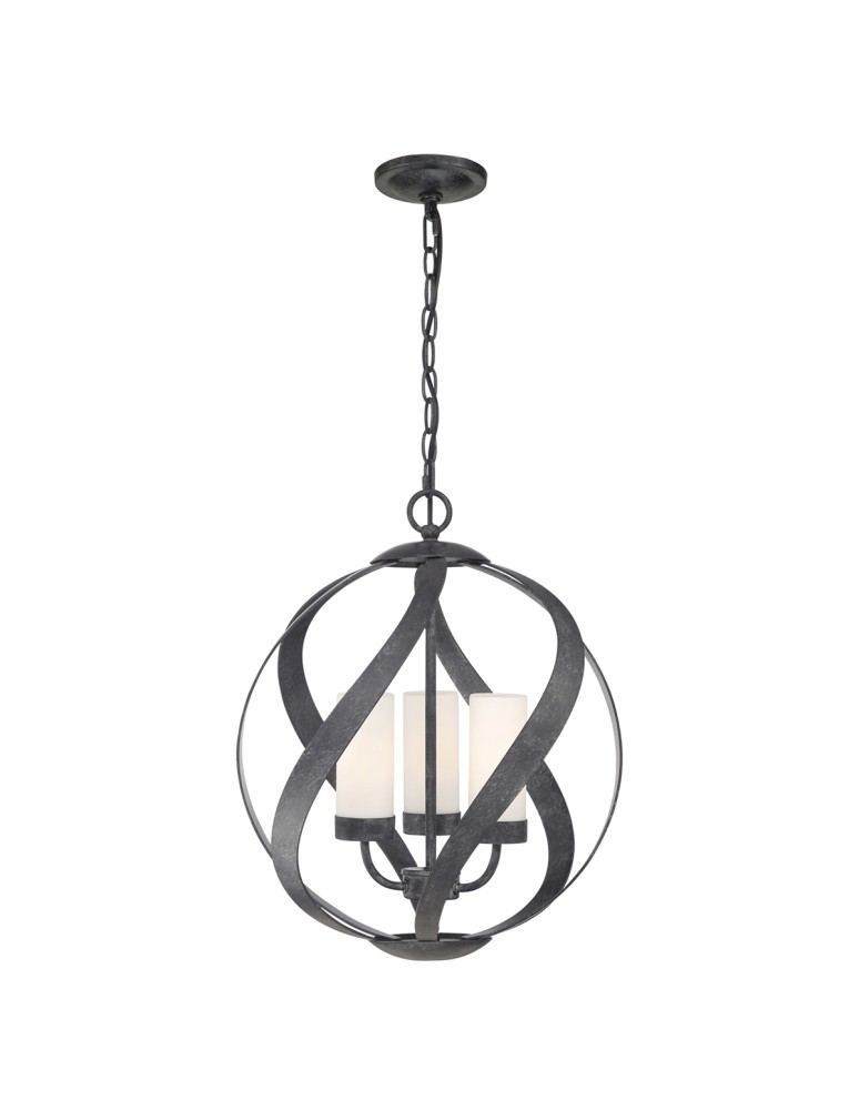 Quintiesse Latarnia wisząca Blacksmith - 3 źródła światła IP44 Elstead Lighting QN-BLACKSMITH-3P-OBK Quintiesse Latarnia wisząca Blacksmith - 3 źródła światła IP44 Elstead Lighting QN-BLACKSMITH-3P-OBK