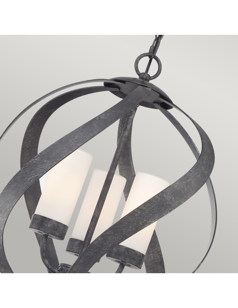 Quintiesse Latarnia wisząca Blacksmith - 3 źródła światła IP44 Elstead Lighting QN-BLACKSMITH-3P-OBK Quintiesse Latarnia wisząca Blacksmith - 3 źródła światła IP44 Elstead Lighting QN-BLACKSMITH-3P-OBK