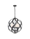 Quintiesse Latarnia wisząca Blacksmith - 4 źródła światła IP44 Elstead Lighting QN-BLACKSMITH-4P-OBK Quintiesse Latarnia wisząca Blacksmith - 4 źródła światła IP44 Elstead Lighting QN-BLACKSMITH-4P-OBK