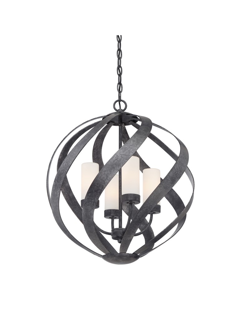 Quintiesse Latarnia wisząca Blacksmith - 4 źródła światła IP44 Elstead Lighting QN-BLACKSMITH-4P-OBK Quintiesse Latarnia wisząca Blacksmith - 4 źródła światła IP44 Elstead Lighting QN-BLACKSMITH-4P-OBK