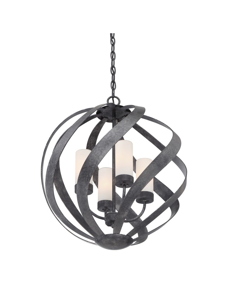 Quintiesse Latarnia wisząca Blacksmith - 4 źródła światła IP44 Elstead Lighting QN-BLACKSMITH-4P-OBK Quintiesse Latarnia wisząca Blacksmith - 4 źródła światła IP44 Elstead Lighting QN-BLACKSMITH-4P-OBK