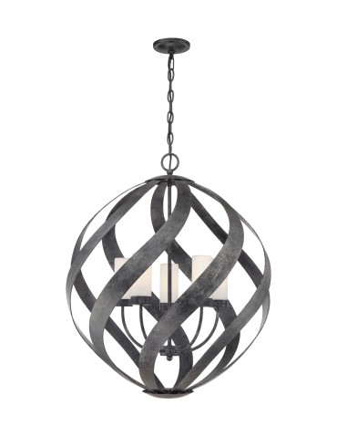 Quintiesse Latarnia wisząca Blacksmith - 5 źródeł światła IP44 Elstead Lighting QN-BLACKSMITH-5P-OBK