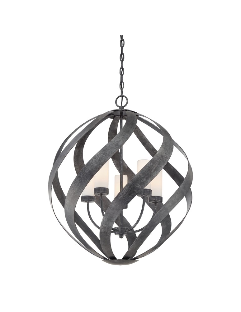 Quintiesse Latarnia wisząca Blacksmith - 5 źródeł światła IP44 Elstead Lighting QN-BLACKSMITH-5P-OBK Quintiesse Latarnia wisząca Blacksmith - 5 źródeł światła IP44 Elstead Lighting QN-BLACKSMITH-5P-OBK