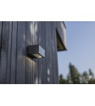 Kinkiety zewnętrzne - Lutec GEMINI Ścienna LED Antracyt 5189103118 - produkt 3