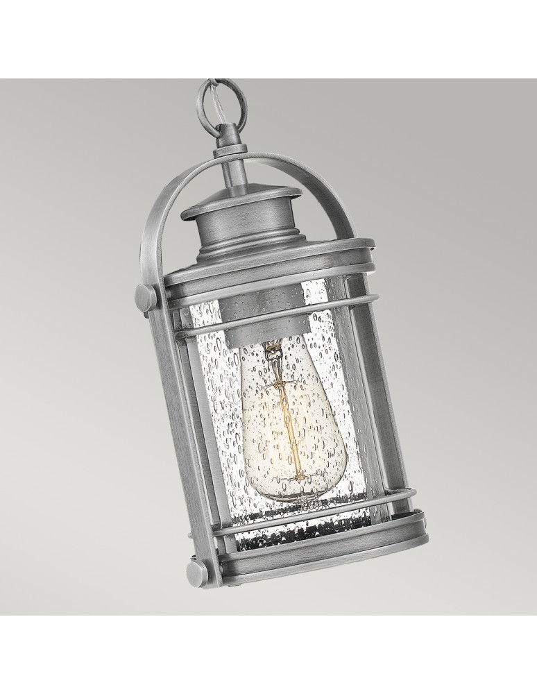 Quintiesse Mała latarnia wisząca Booker - 1 źródło światła IP44 Elstead Lighting QN-BOOKER8-S-IA Quintiesse Mała latarnia wisząca Booker - 1 źródło światła IP44 Elstead Lighting QN-BOOKER8-S-IA