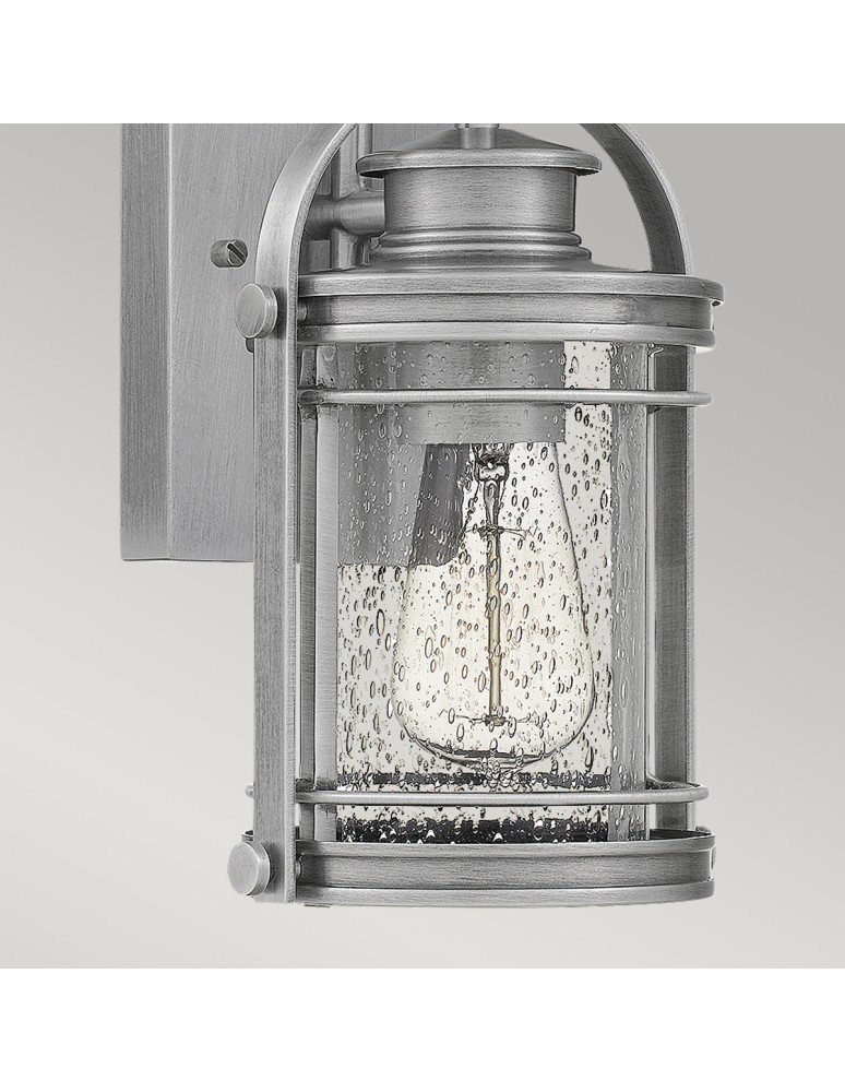 Quintiesse Mała latarnia naścienna Booker - 1 źródło światła IP44 Elstead Lighting QN-BOOKER-S-IA