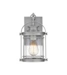 Kinkiety zewnętrzne - Quintiesse Mała latarnia naścienna Booker - 1 źródło światła IP44 Elstead Lighting QN-BOOKER-S-IA - product 4