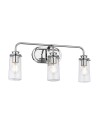 Quintiesse Kinkiet Braelyn - 3 źródła światła - Polerowany chrom IP44 Elstead Lighting QN-BRAELYN3-PC Quintiesse Kinkiet Braelyn - 3 źródła światła - Polerowany chrom IP44 Elstead Lighting QN-BRAELYN3-PC