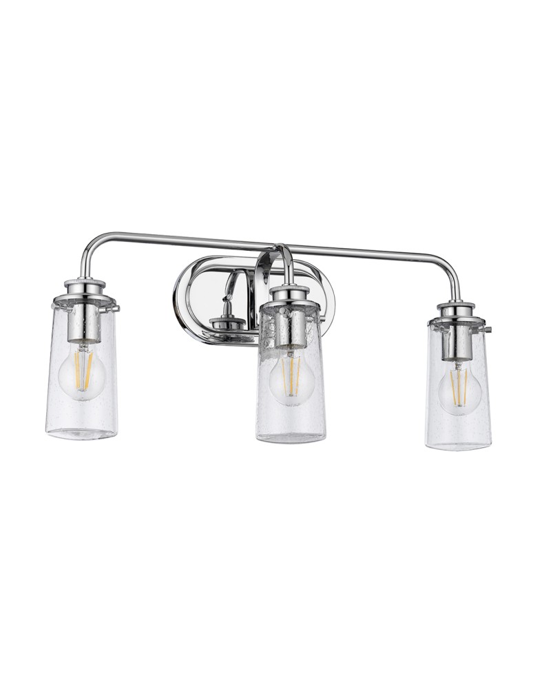 Quintiesse Kinkiet Braelyn - 3 źródła światła - Polerowany chrom IP44 Elstead Lighting QN-BRAELYN3-PC Quintiesse Kinkiet Braelyn - 3 źródła światła - Polerowany chrom IP44 Elstead Lighting QN-BRAELYN3-PC
