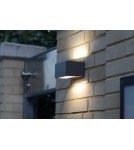Kinkiety zewnętrzne - Lutec GEMINI Ścienna LED Antracyt 5189113118 - produkt 2