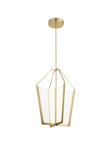 Quintiesse Duża lampa wisząca LED Calters Elstead Lighting QN-CALTERS-P-L-CG